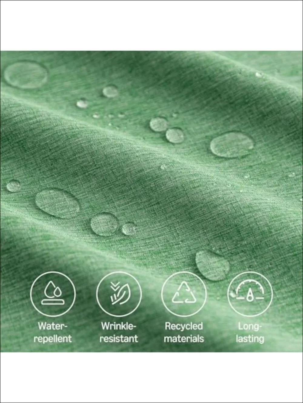 Faux Linen Tablecloths Water-Repellent Wrinkle Resistant Washable 60x120 Pack